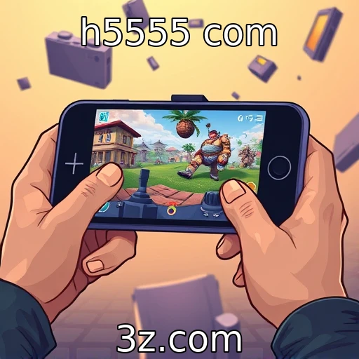 Impacto de jogos mobile na indústria - h5555 com