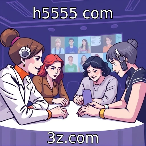 Mulheres na liderança de estúdios de jogos - h5555 com